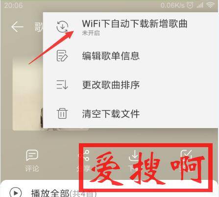 网易云音乐手机自动现在歌曲！连wifi自动下载歌曲提示下载出错，关闭歌曲自动下载