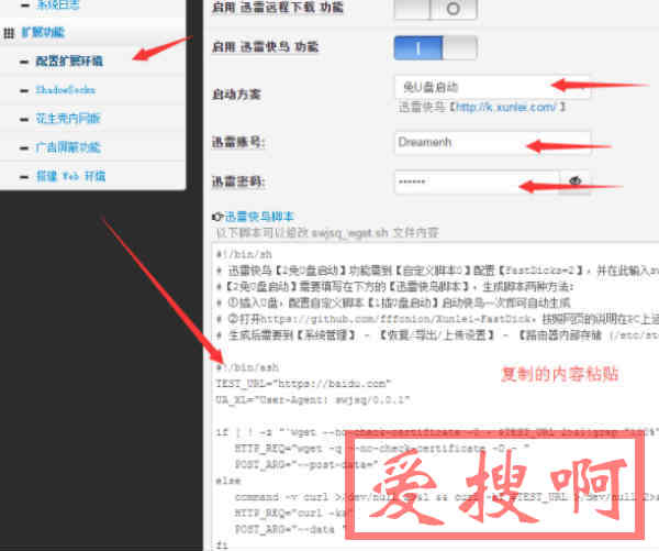 华硕Padavan迅雷快鸟怎么设置？老毛子Padavan开启迅雷快鸟使用方法