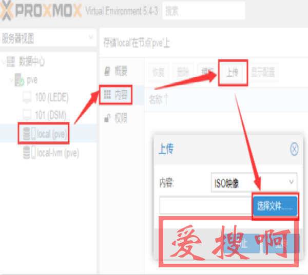 Proxmox VE虚拟机(PVE)安装爱快iKuai