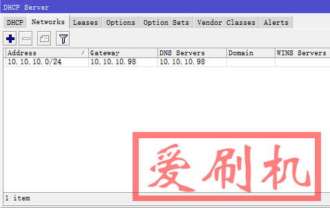 Mikrotik DHCP Options简单设置