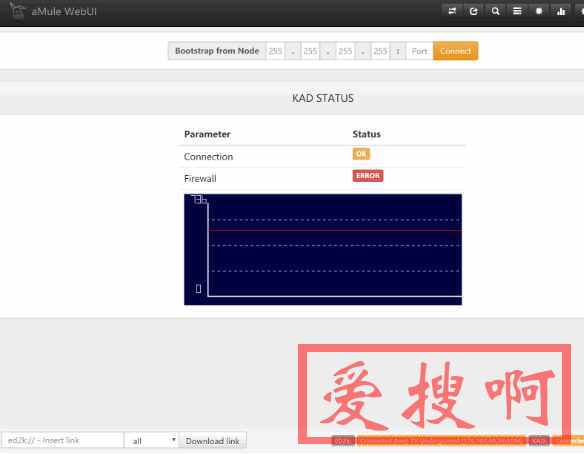 ed2k出现KAD Firewall错误