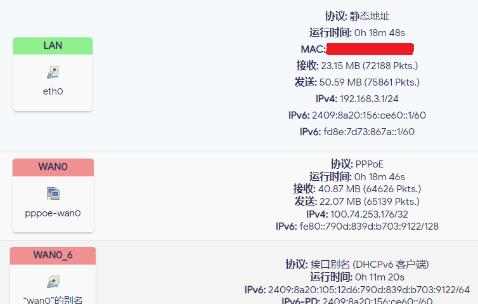 OpenWrt开启IPv6设置