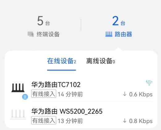 华为路由器智联组网方法